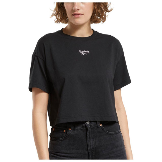 Reebok Γυναικεία κοντομάνικη μπλούζα crop